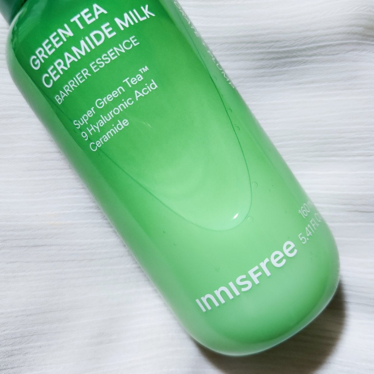 グリーンティー セラミド ミルク エッセンストナー/innisfree/化粧水を使ったクチコミ(2枚目)