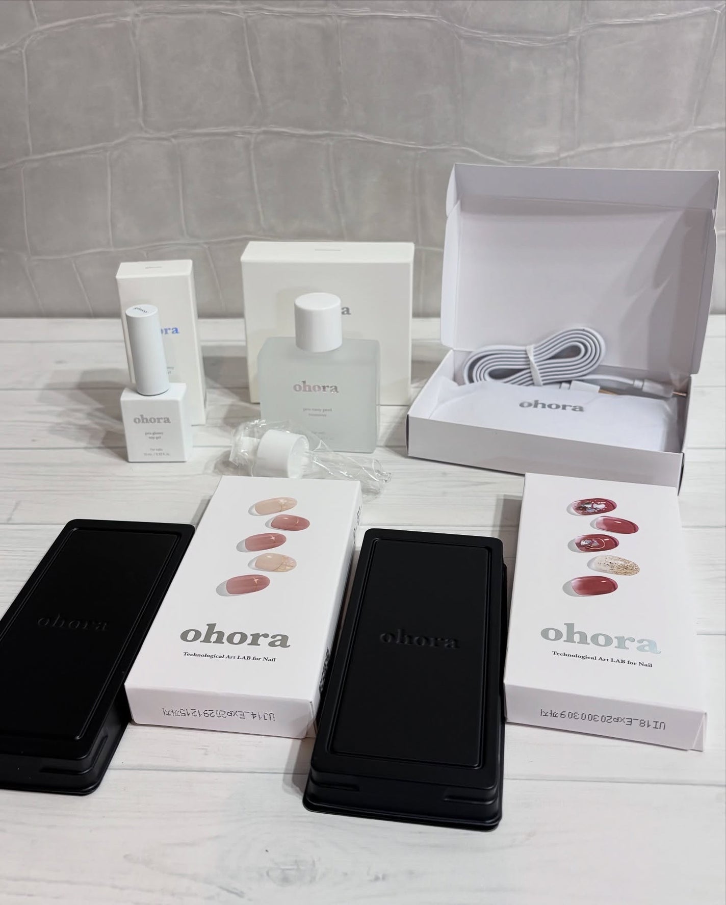 セミキュアジェルネイル(ハンド)/ohora/ネイルシールを使ったクチコミ(4枚目)