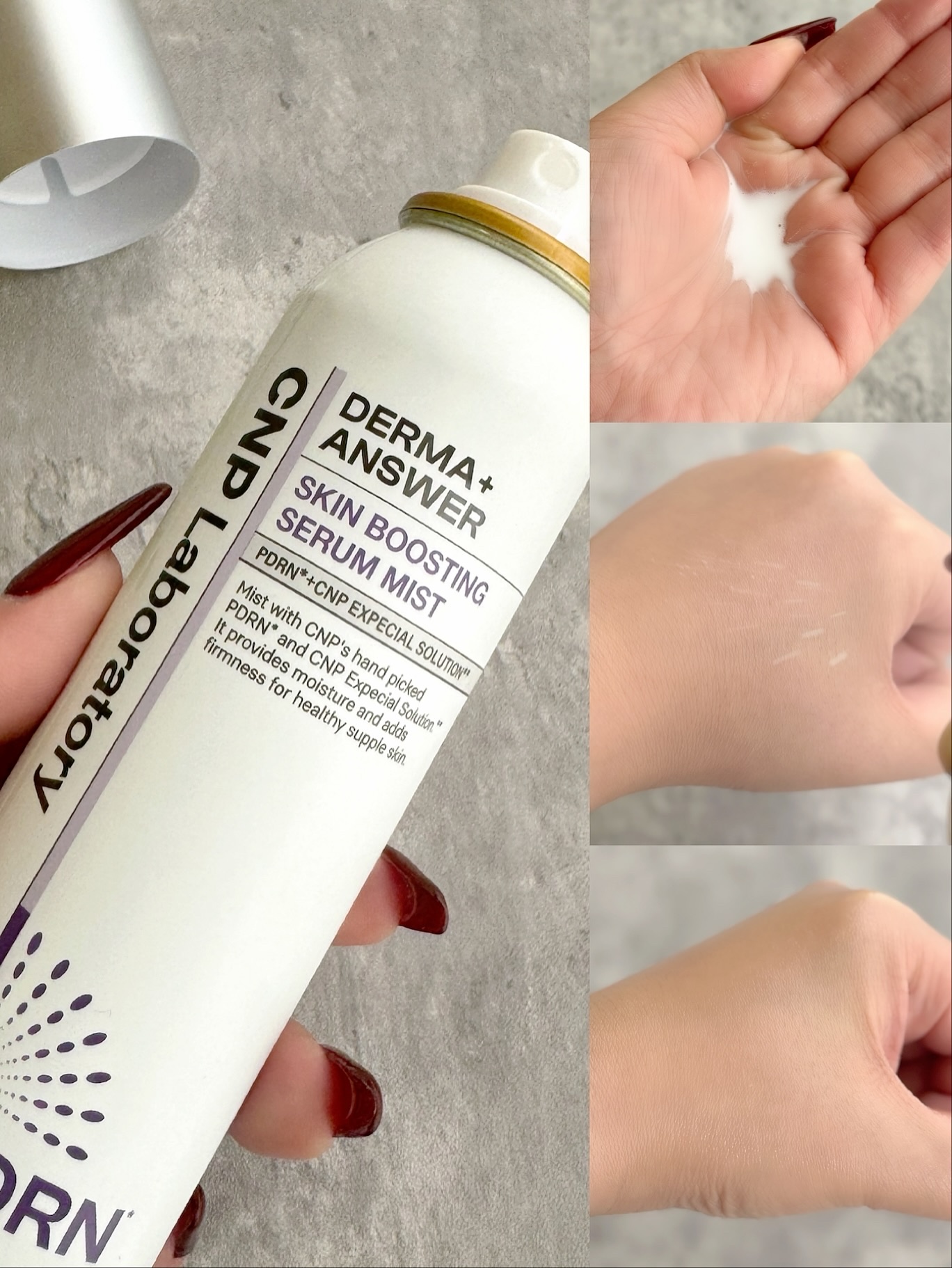 CNP ダーマアンサー スキン ブースティング セラム ミスト/CNP Laboratory/ミスト状化粧水を使ったクチコミ（2枚目）