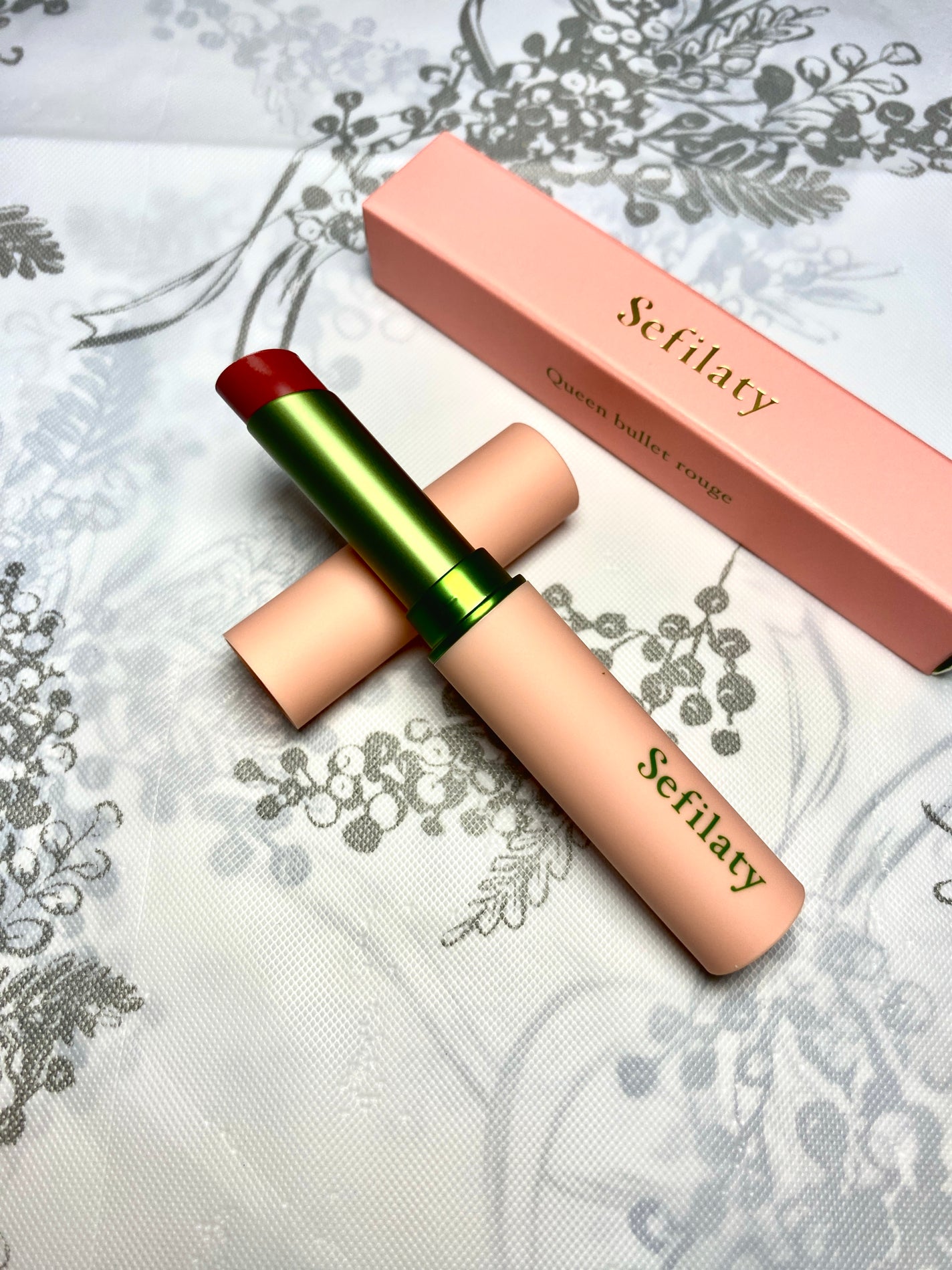 セフィラティ クイーンバレットルージュ/Sefilaty/口紅を使ったクチコミ(1枚目)