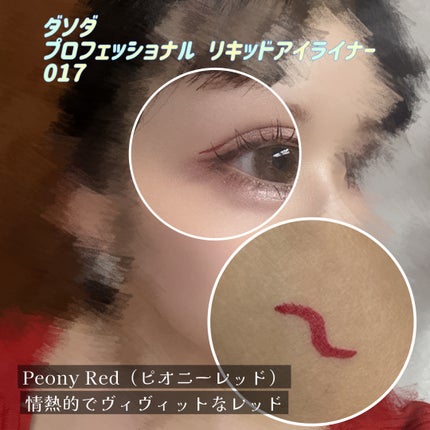 ダソダ プロフェッショナル リキッドアイライナー 017/DASODA/リキッドアイライナーの画像