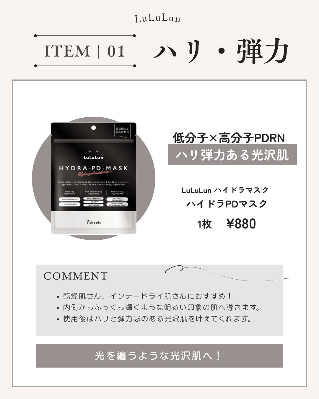 ルルルン ハイドラ EX マスク/ルルルン/シートマスク・パックを使ったクチコミ（2枚目）