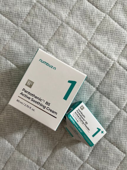 1番 塗るパントテン酸スージングクリーム/numbuzin/フェイスクリームを使ったクチコミ(1枚目)