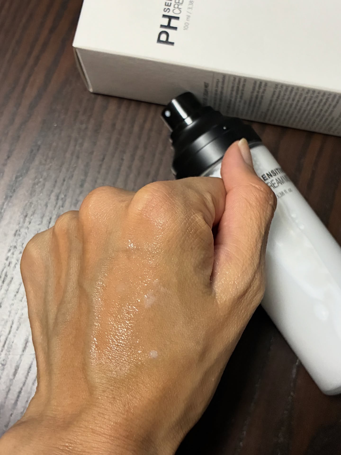 PHセンシティブクリームミスト/SAM'U/ミスト状化粧水を使ったクチコミ（3枚目）