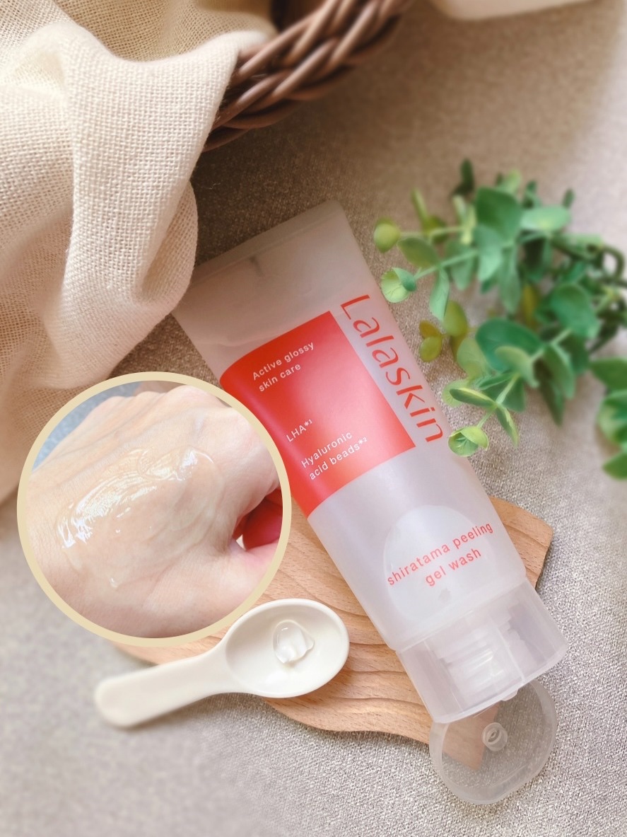 白玉ピーリングジェル洗顔/Lalaskin/その他洗顔料を使ったクチコミ（2枚目）