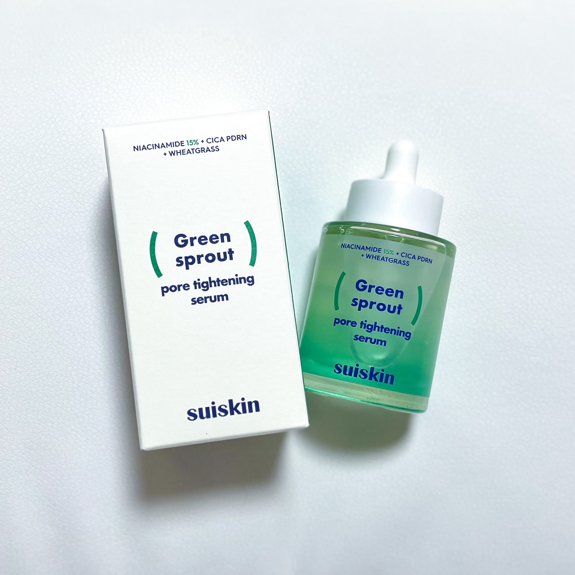 若芽ポアタイトニングセラム/suiskin/美容液を使ったクチコミ（1枚目）