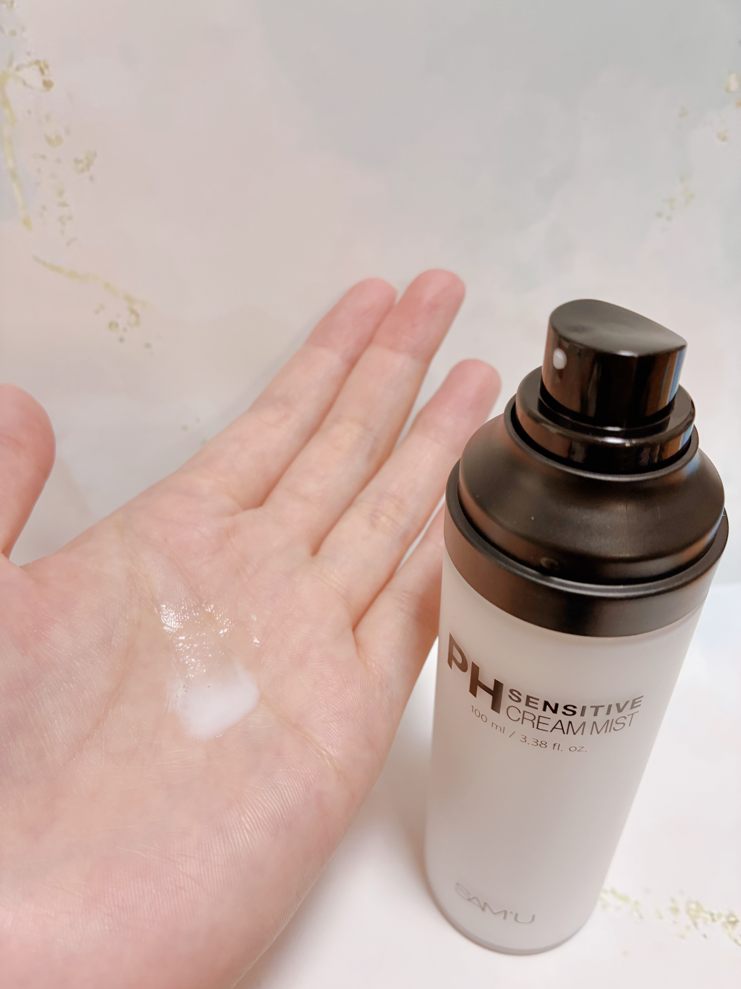PHセンシティブクリームミスト/SAM'U/ミスト状化粧水を使ったクチコミ（3枚目）