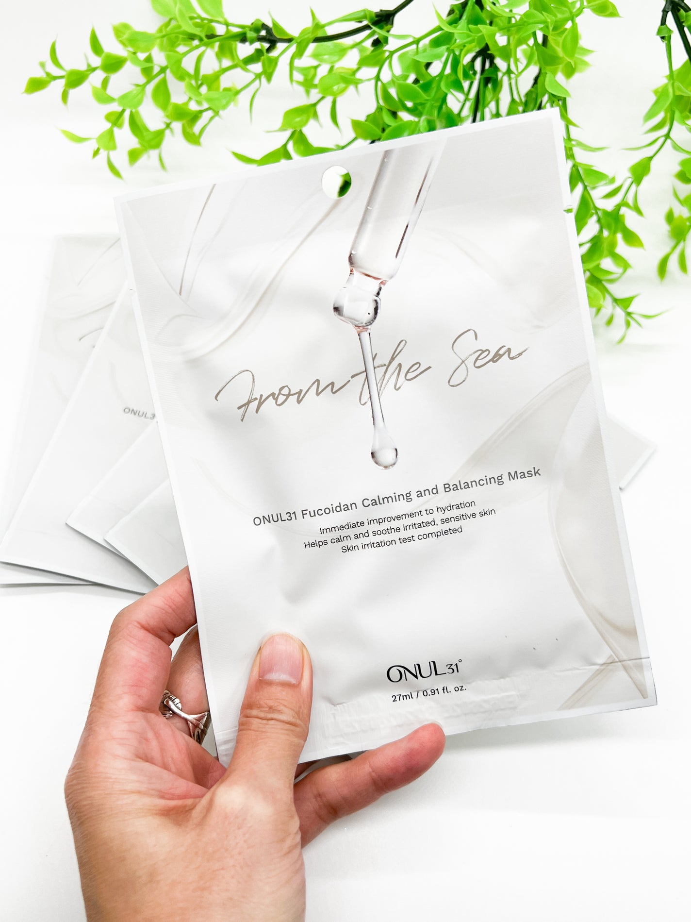 フコイダンカーミング&バランシングマスク/ONUL31/シートマスク・パックを使ったクチコミ(2枚目)