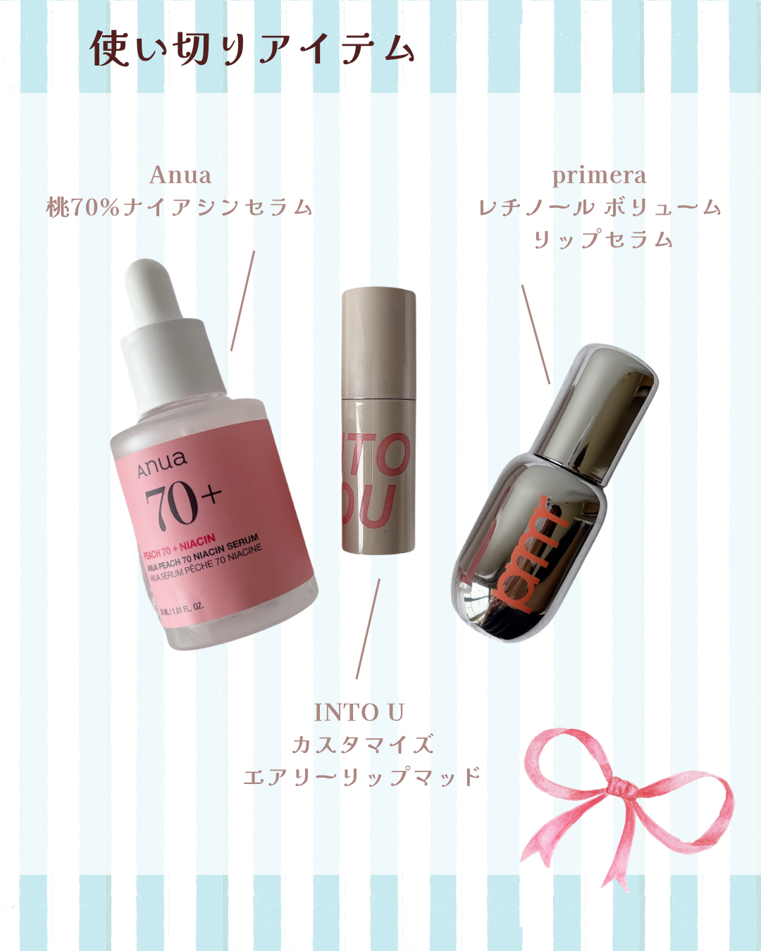 桃70%ナイアシンセラム/Anua/美容液を使ったクチコミ(1枚目)