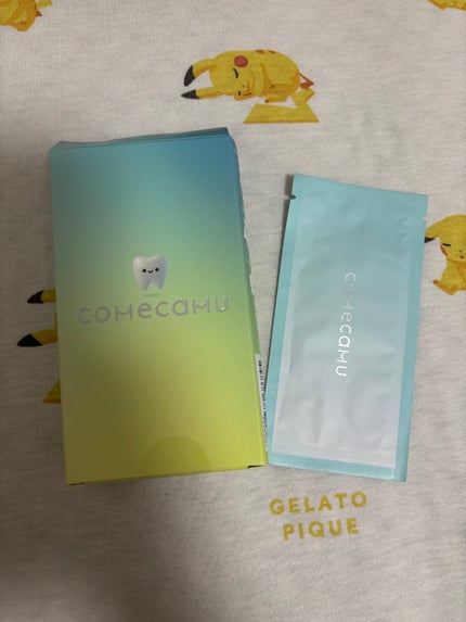 comecamu/カムカム はみがきシート(1箱/7枚入)/SHOBIDO/その他オーラルケアを使ったクチコミ(1枚目)