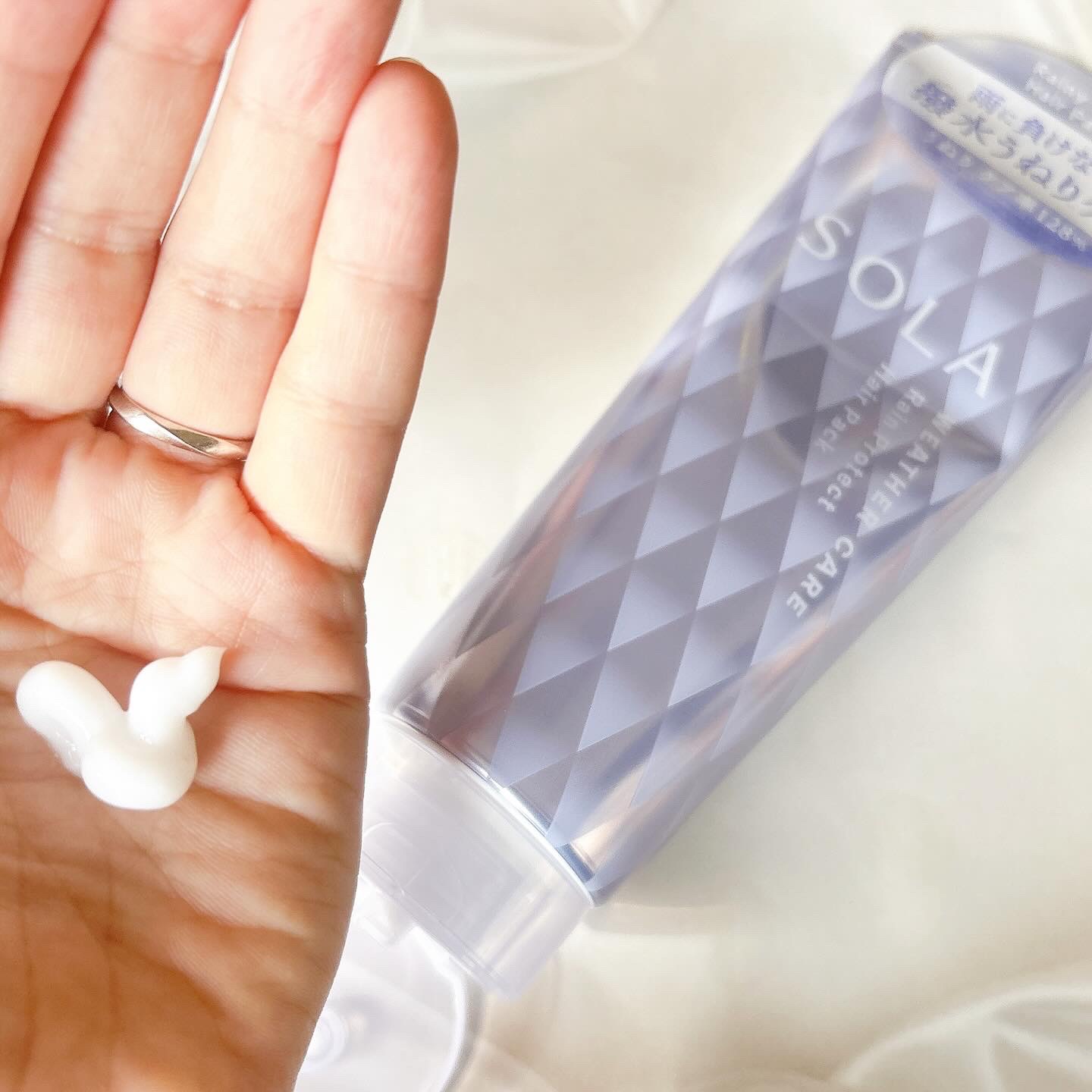 ソラ ウェザーケア レインプロテクト ヘアパック/SOLA WEATHER CARE/ヘアマスク・ヘアパックを使ったクチコミ（3枚目）