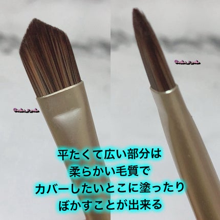 ダブルエンドコンシーラーブラシ/ロージーローザ/メイクブラシを使ったクチコミ(3枚目)
