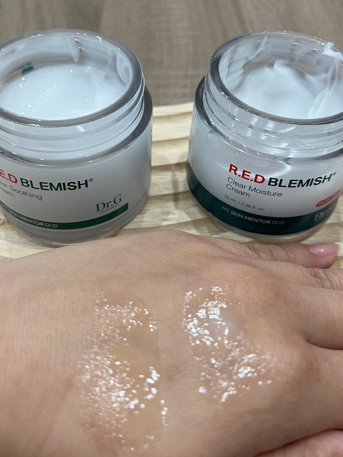 レッドブレミッシュ クリアスージングクリーム/Dr.G/フェイスクリームを使ったクチコミ(3枚目)