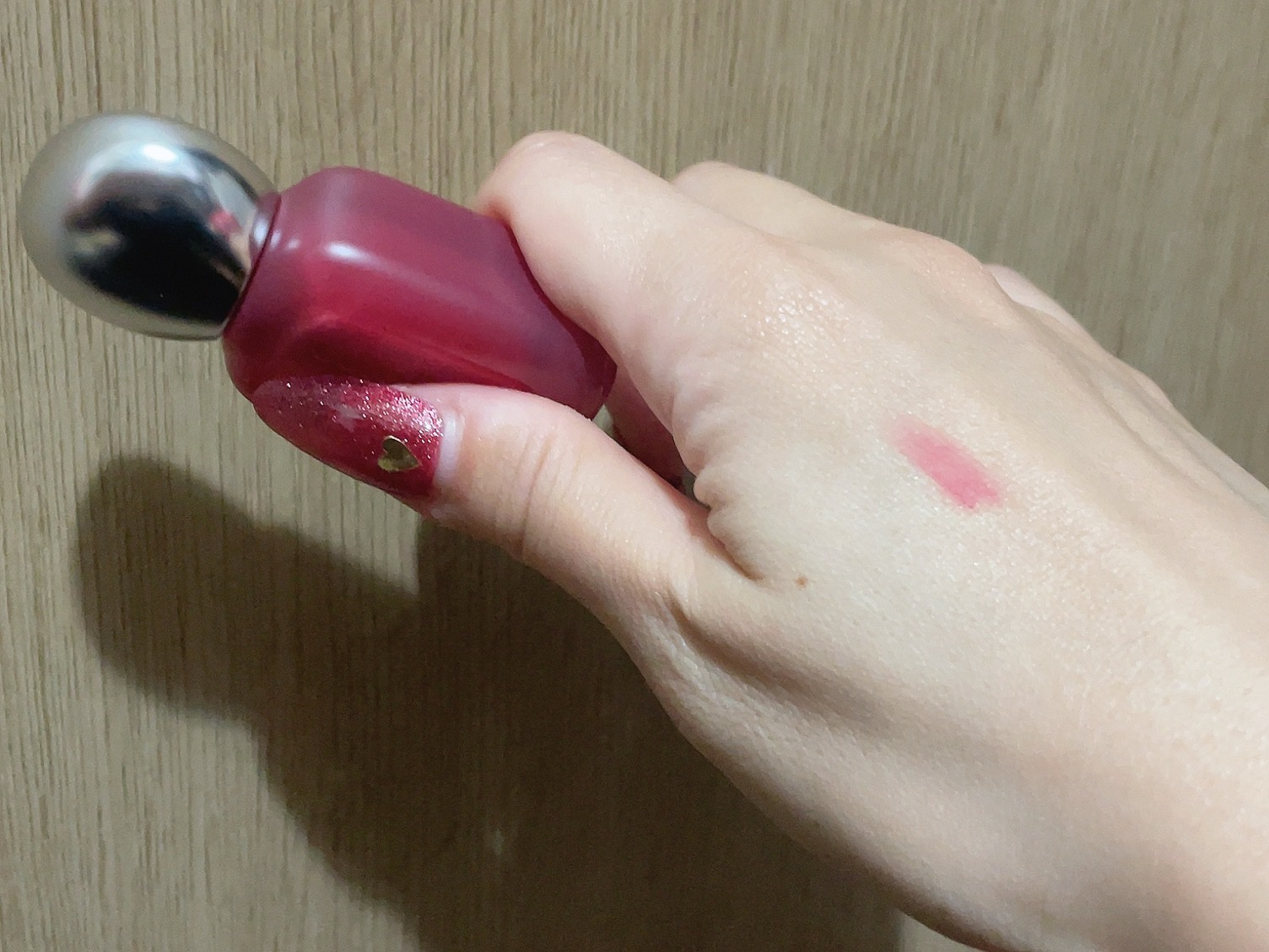 ベア ベルベット ティント 304 モーヴホイップ/Coralhaze/リップティントを使ったクチコミ（2枚目）