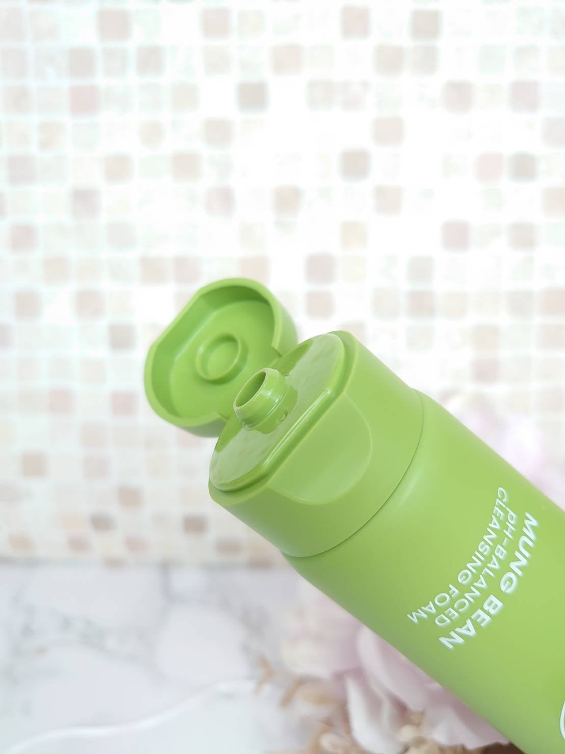 緑豆弱酸性洗顔フォーム/beplain/洗顔フォームを使ったクチコミ(2枚目)