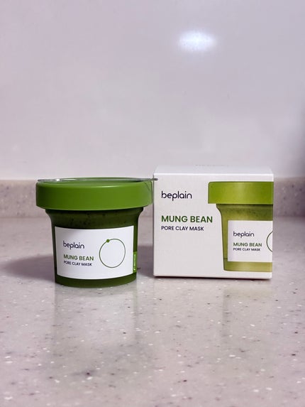 緑豆毛穴クレイパック/beplain/洗い流すパック・マスクを使ったクチコミ(1枚目)
