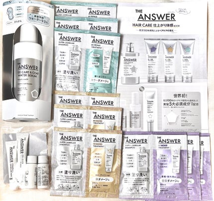 THE ANSWER スーパーラメラシャンプー&EXモイストトリートメント お試し容量ペア/THE ANSWER/市販シャンプーを使ったクチコミ(2枚目)