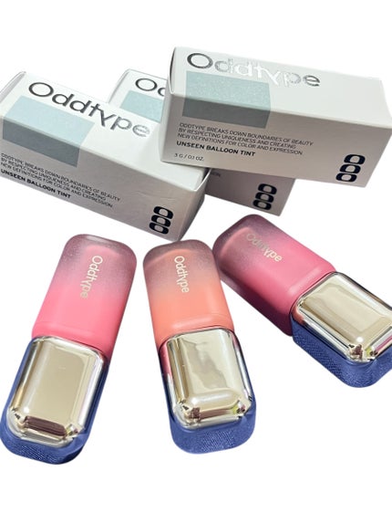アンシーン バルーンティント/Oddtype/リップティントを使ったクチコミ(5枚目)