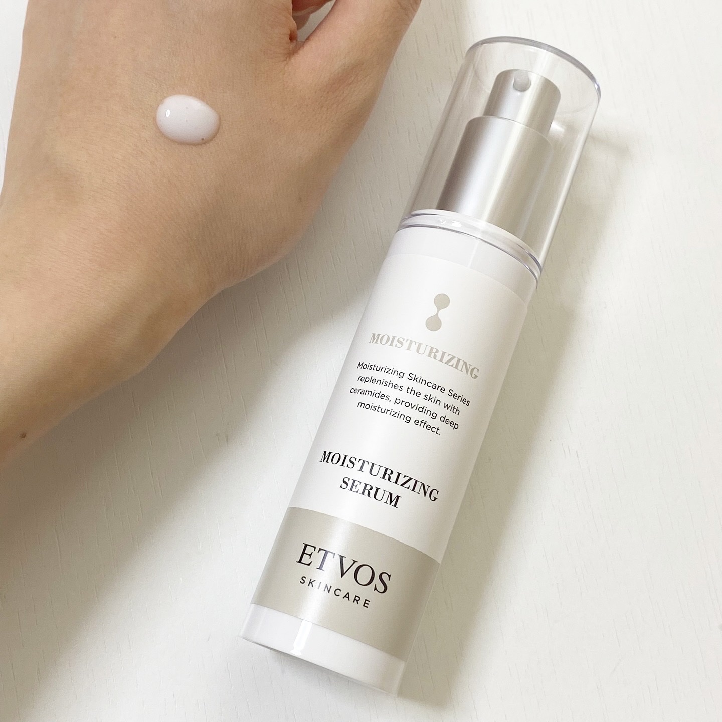 モイスチャライジングセラム/エトヴォス/美容液を使ったクチコミ（3枚目）