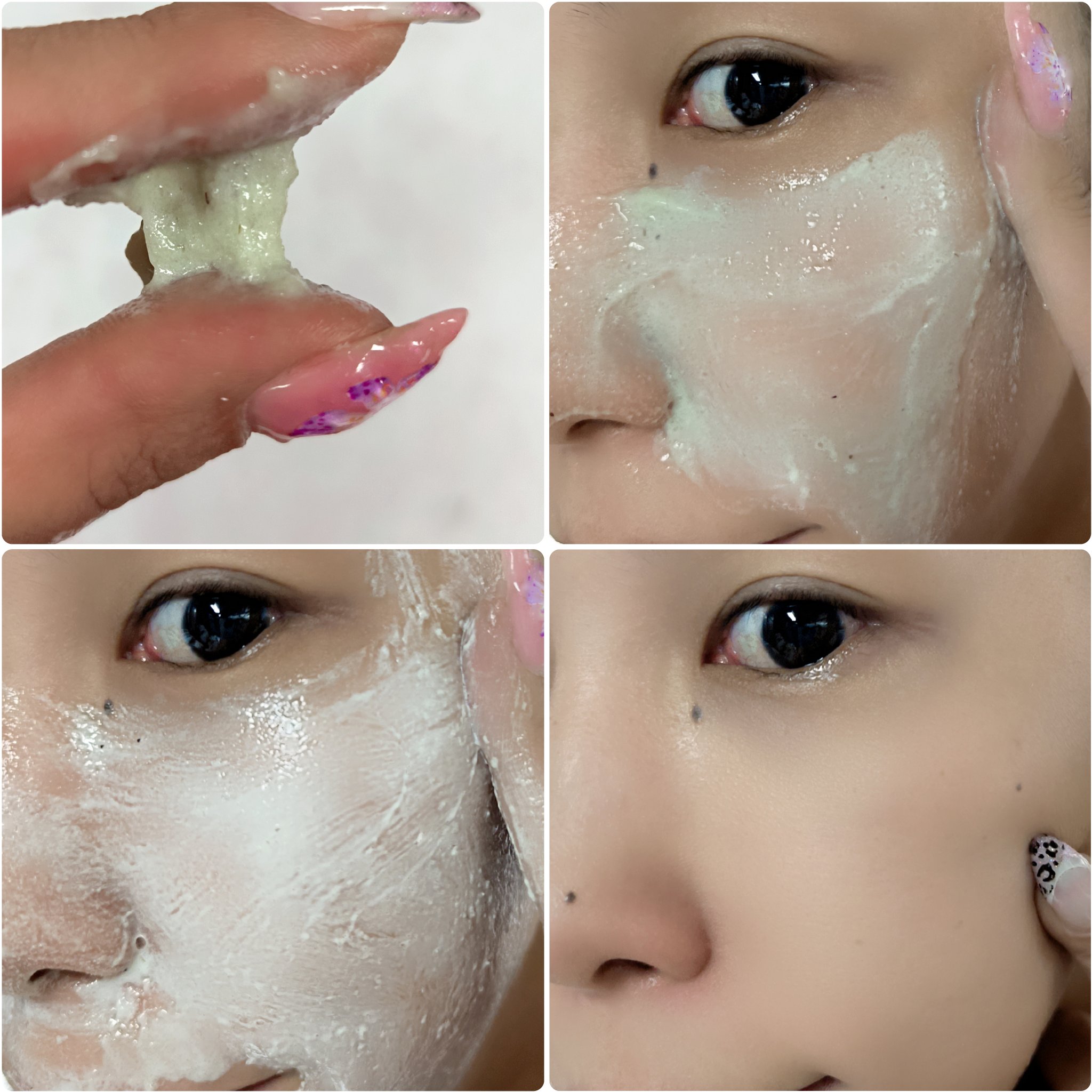 プレミアムもちソープ「グリーン」 /アレンシア/その他洗顔料を使ったクチコミ（3枚目）