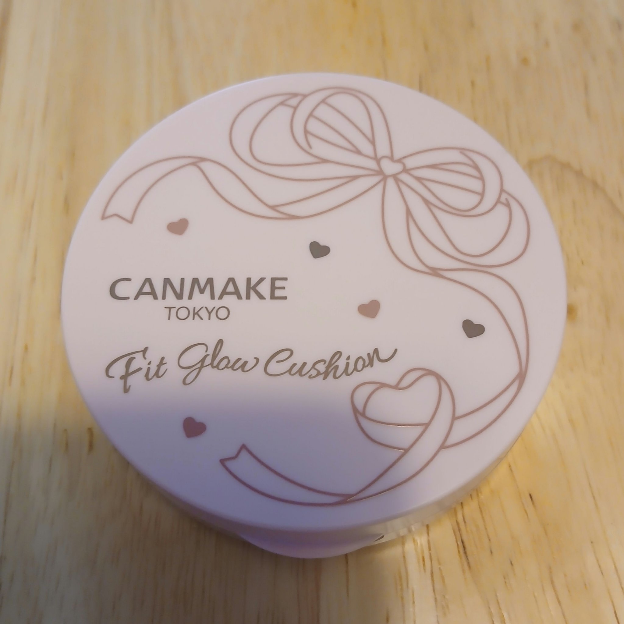 フィットグロウクッション 01 ライト/キャンメイク/クッションファンデーションを使ったクチコミ（1枚目）