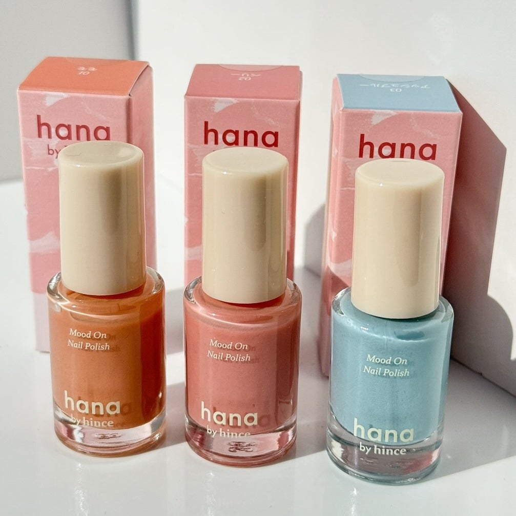 ムードオンネイルポリッシュ/hana by hince/マニキュアを使ったクチコミ(2枚目)