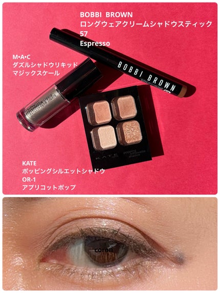 ロングウェア クリーム シャドウ スティック/BOBBI BROWN/スティックアイシャドウを使ったクチコミ(1枚目)