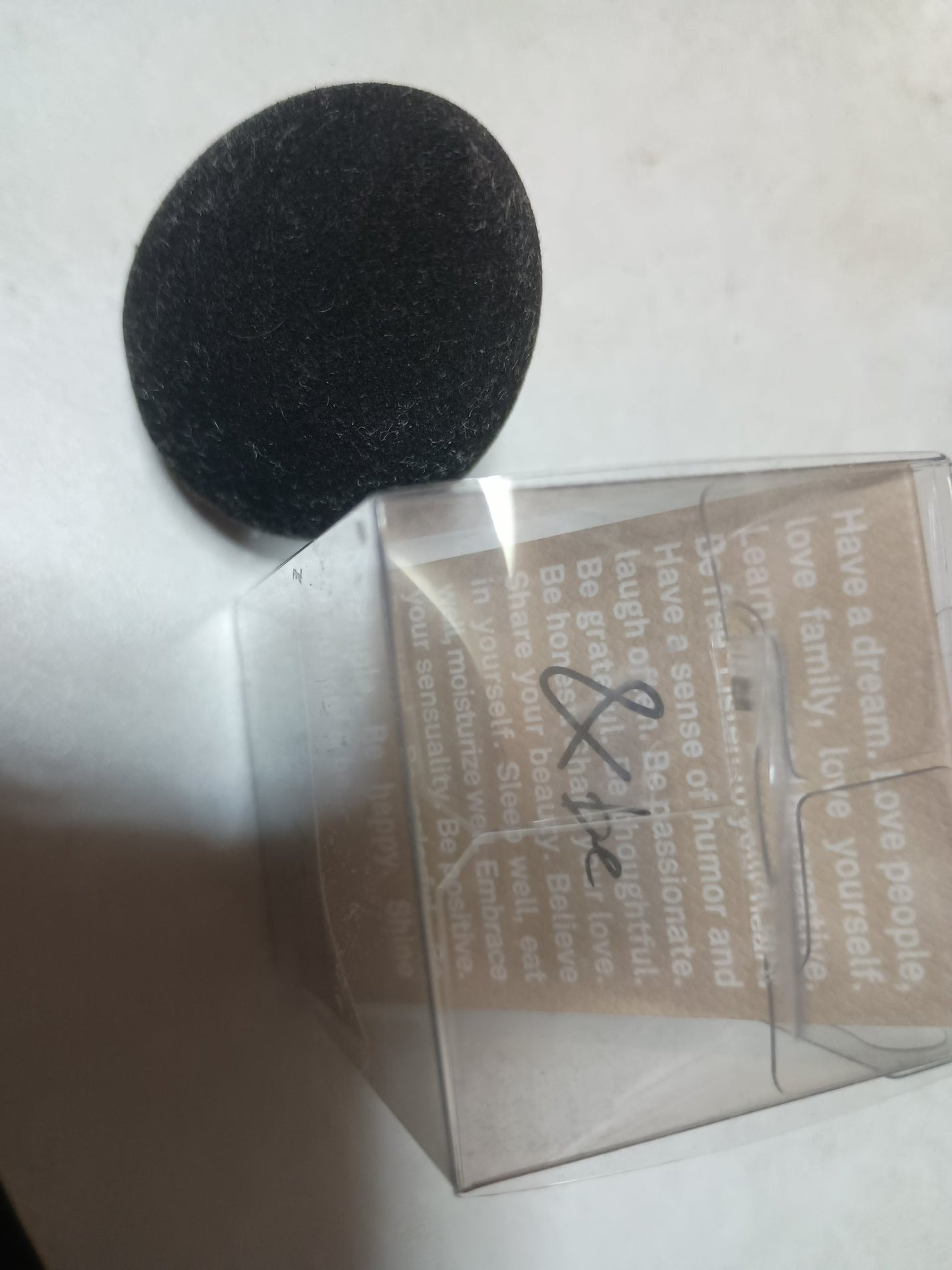 &be ブラックスポンジ/&be/パフ・スポンジを使ったクチコミ(1枚目)