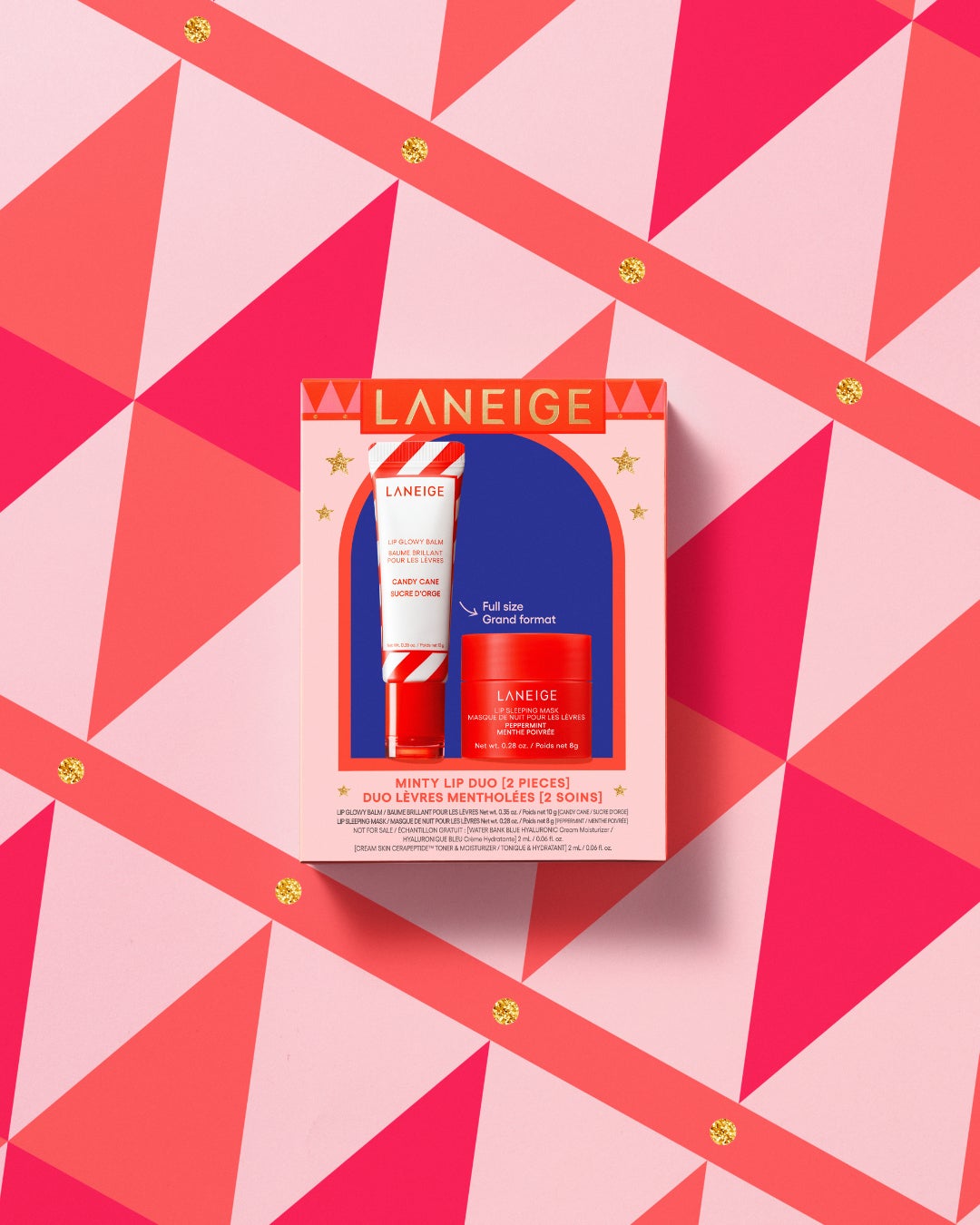 【公式】LANEIGE(ラネージュ) on LIPS 「꒰𝐍𝐄𝐖𝐒꒱HolidayCollection2025“PLA..」(1枚目)