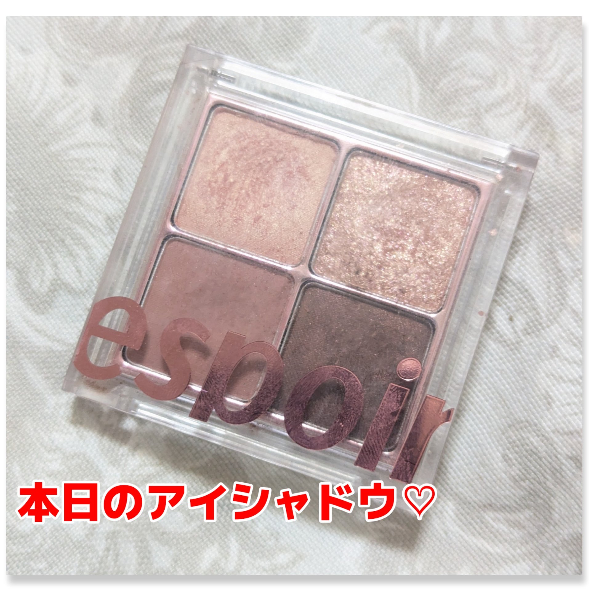 リアルアイハンディパレット/espoir/アイシャドウパレットを使ったクチコミ（1枚目）