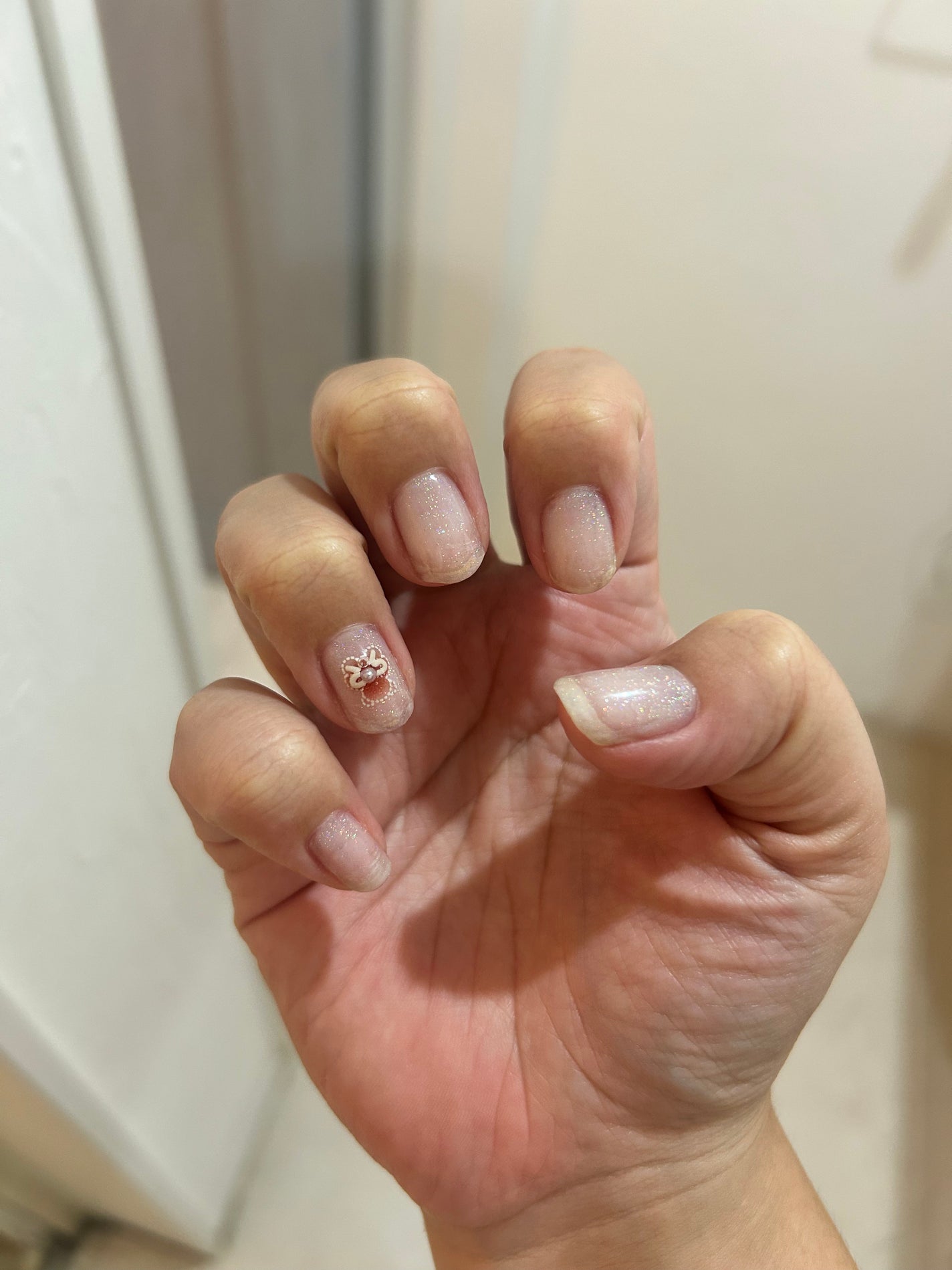 ちよこ on LIPS 「前回投稿して5~6日ほどで剥がれてしまったので、新たにセルフで..」(1枚目)