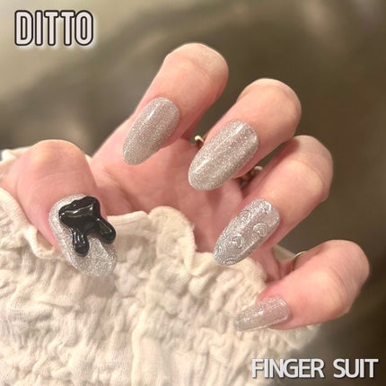 ネイルチップ(シールタイプ)/FINGER SUIT/ネイルチップ・パーツを使ったクチコミ(1枚目)
