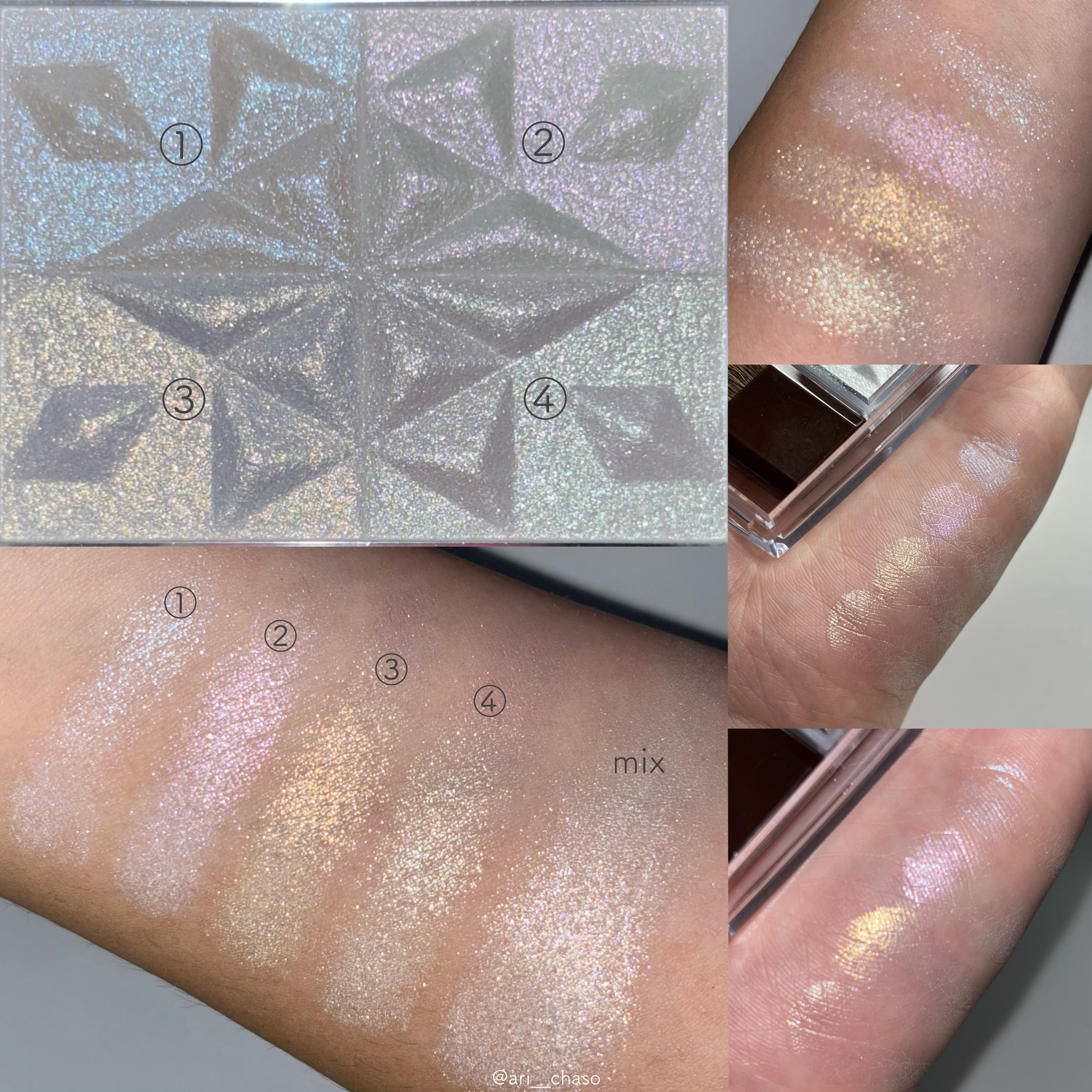 パールグロウハイライト/CEZANNE/ハイライト・シェーディングを使ったクチコミ（3枚目）