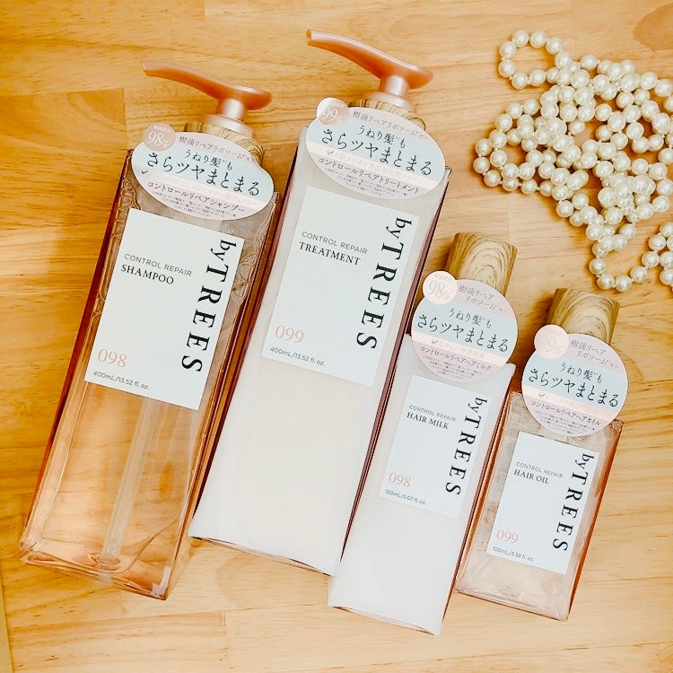 バイツリーズ コントロールリペアシャンプー/トリートメント/byTREES/市販シャンプーを使ったクチコミ(7枚目)
