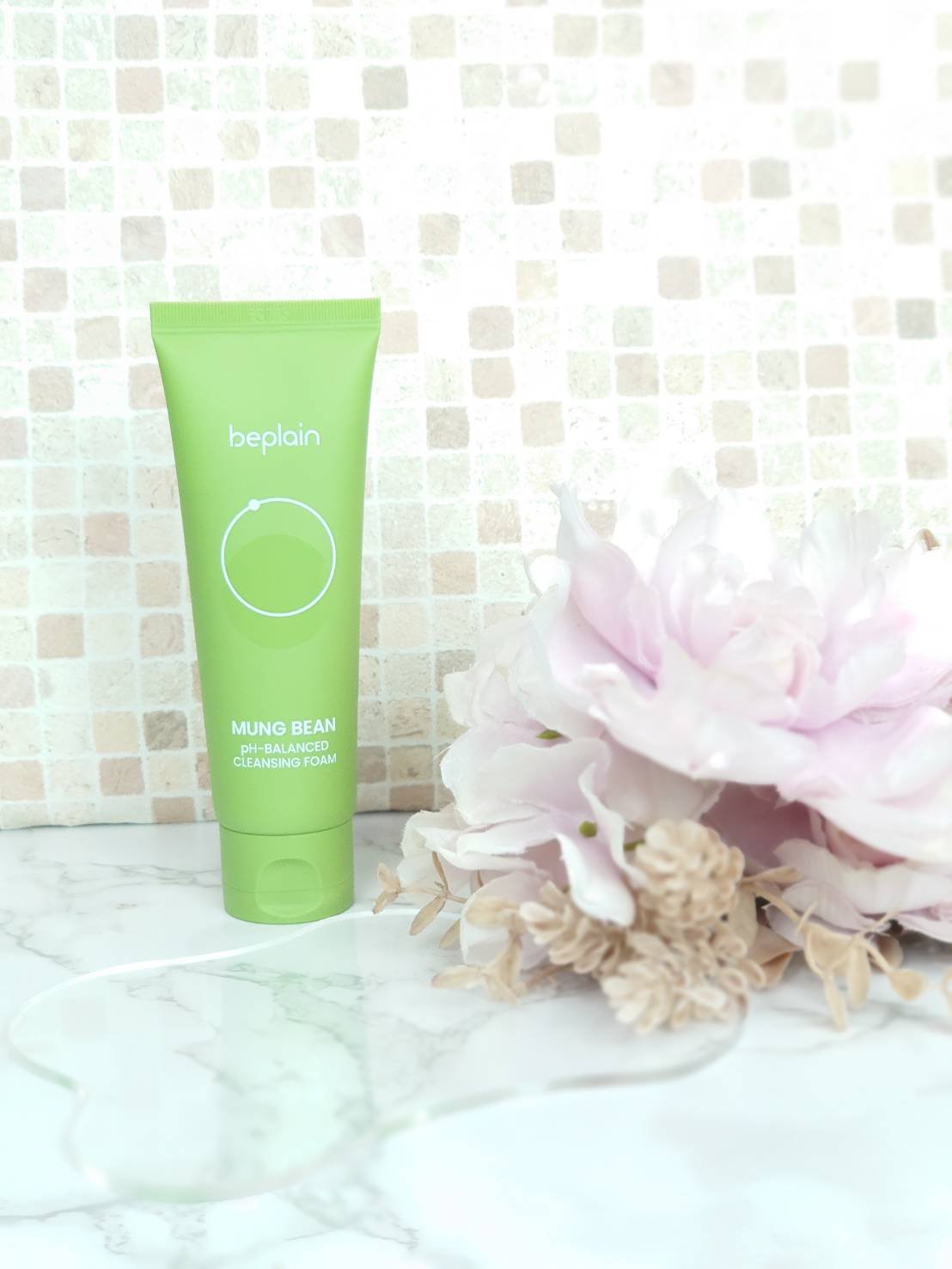 緑豆弱酸性洗顔フォーム/beplain/洗顔フォームを使ったクチコミ（1枚目）