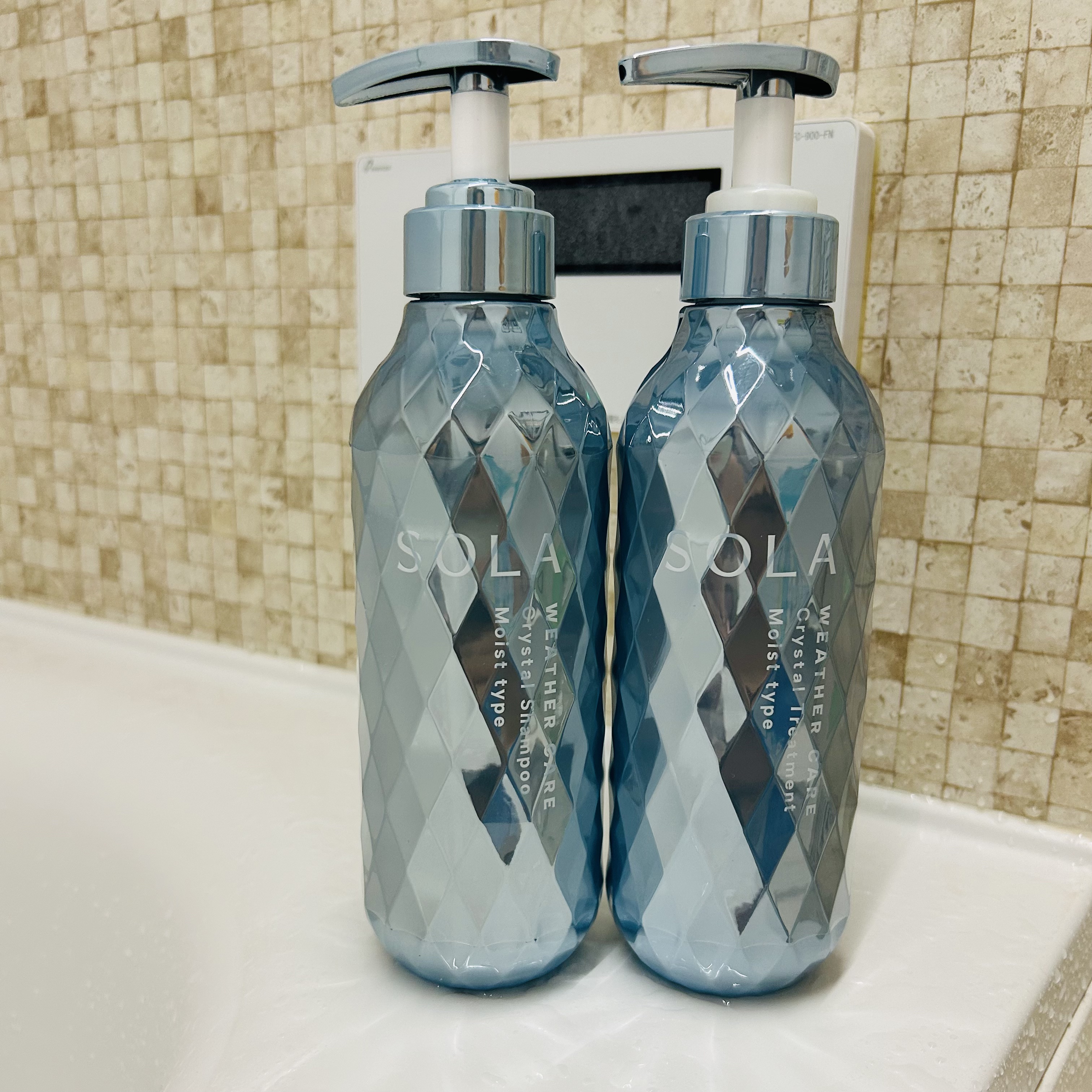 ソラ ウェザーケア クリスタル シャンプー/ヘアトリートメント モイストタイプ/SOLA WEATHER CARE/市販シャンプーを使ったクチコミ（1枚目）