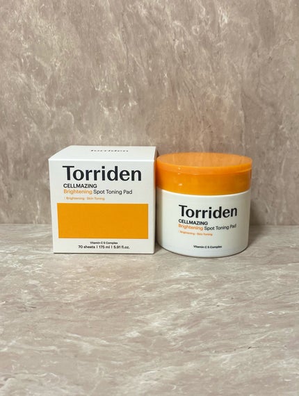 セルメイジング ビタC ブライトニングパッド/Torriden/トナーパッドを使ったクチコミ(2枚目)