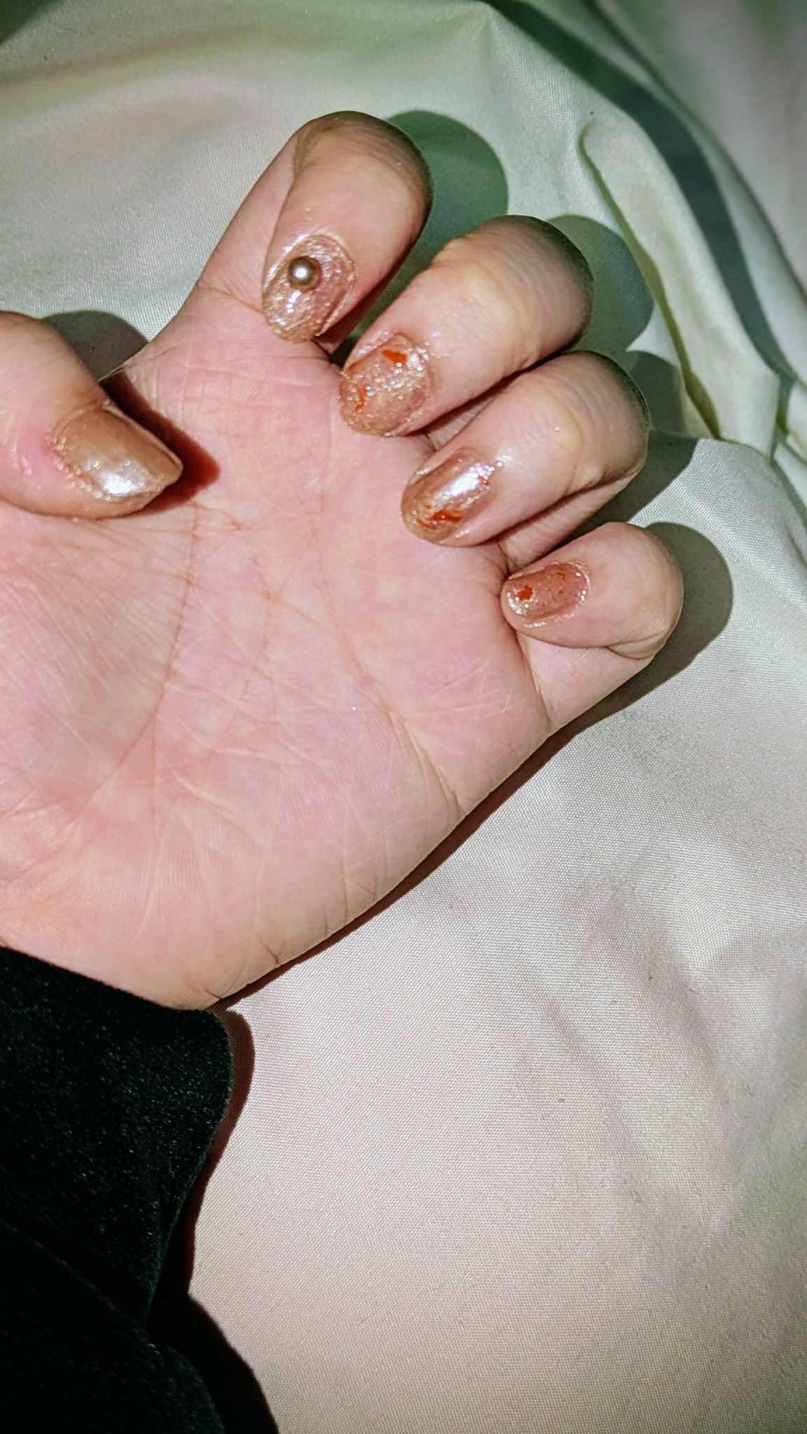 ネイルストーン/DAISO/ネイルチップ・パーツを使ったクチコミ（1枚目）