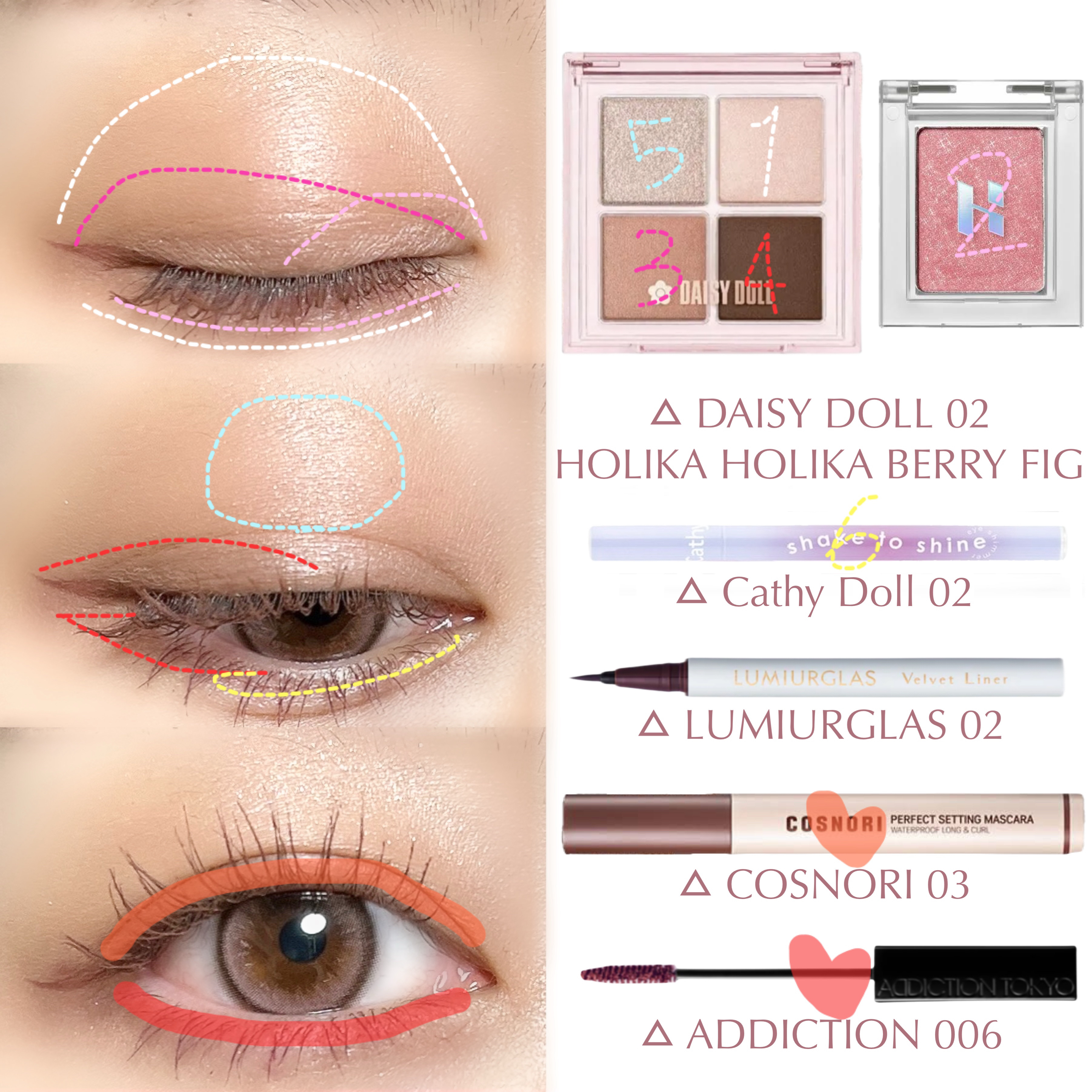 デイジードール アイ ドロー シャドウ/DAISY DOLL by MARY QUANT/アイシャドウパレットを使ったクチコミ（2枚目）