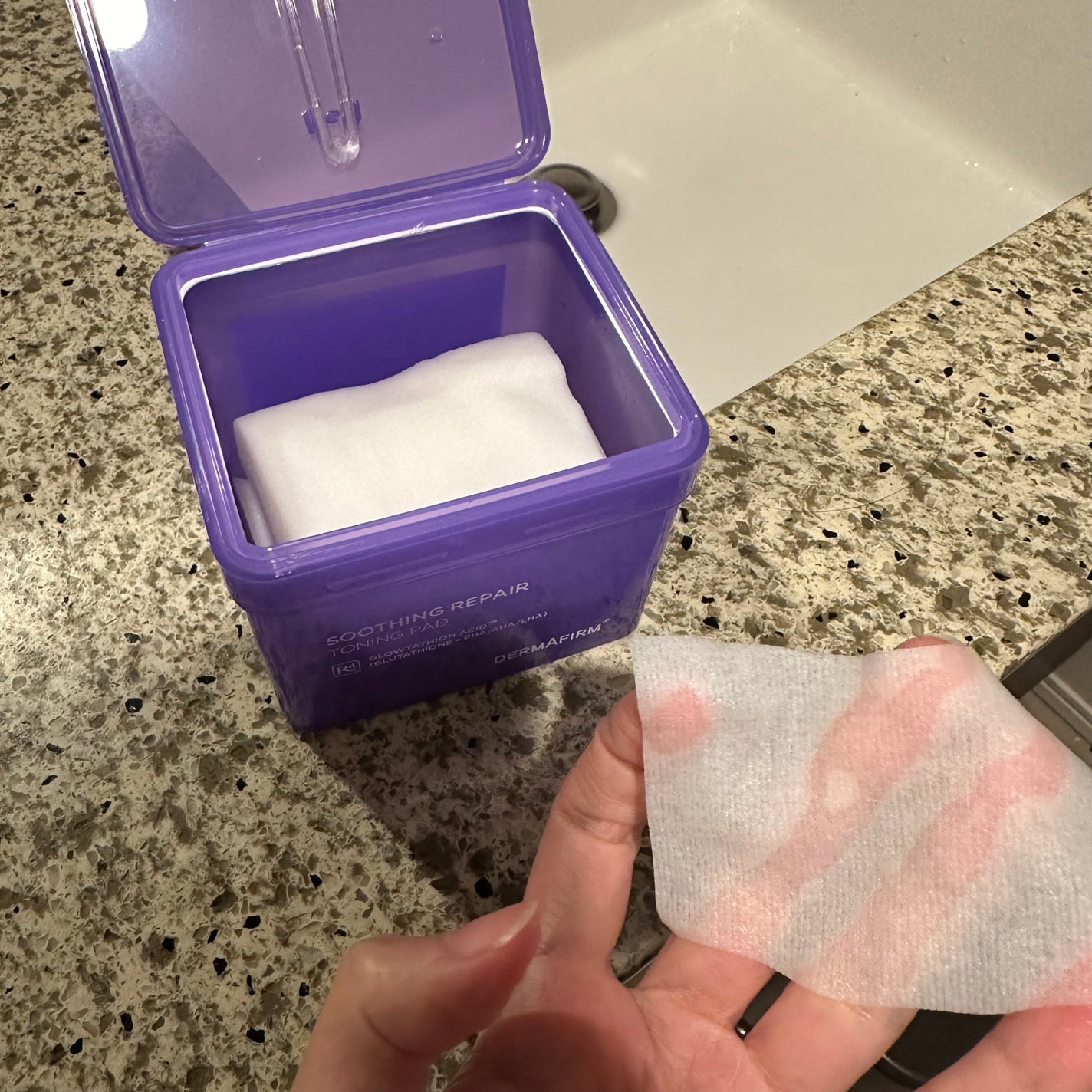 スージングリペア トーニングパッド/ダーマファーム/トナーパッドを使ったクチコミ(4枚目)