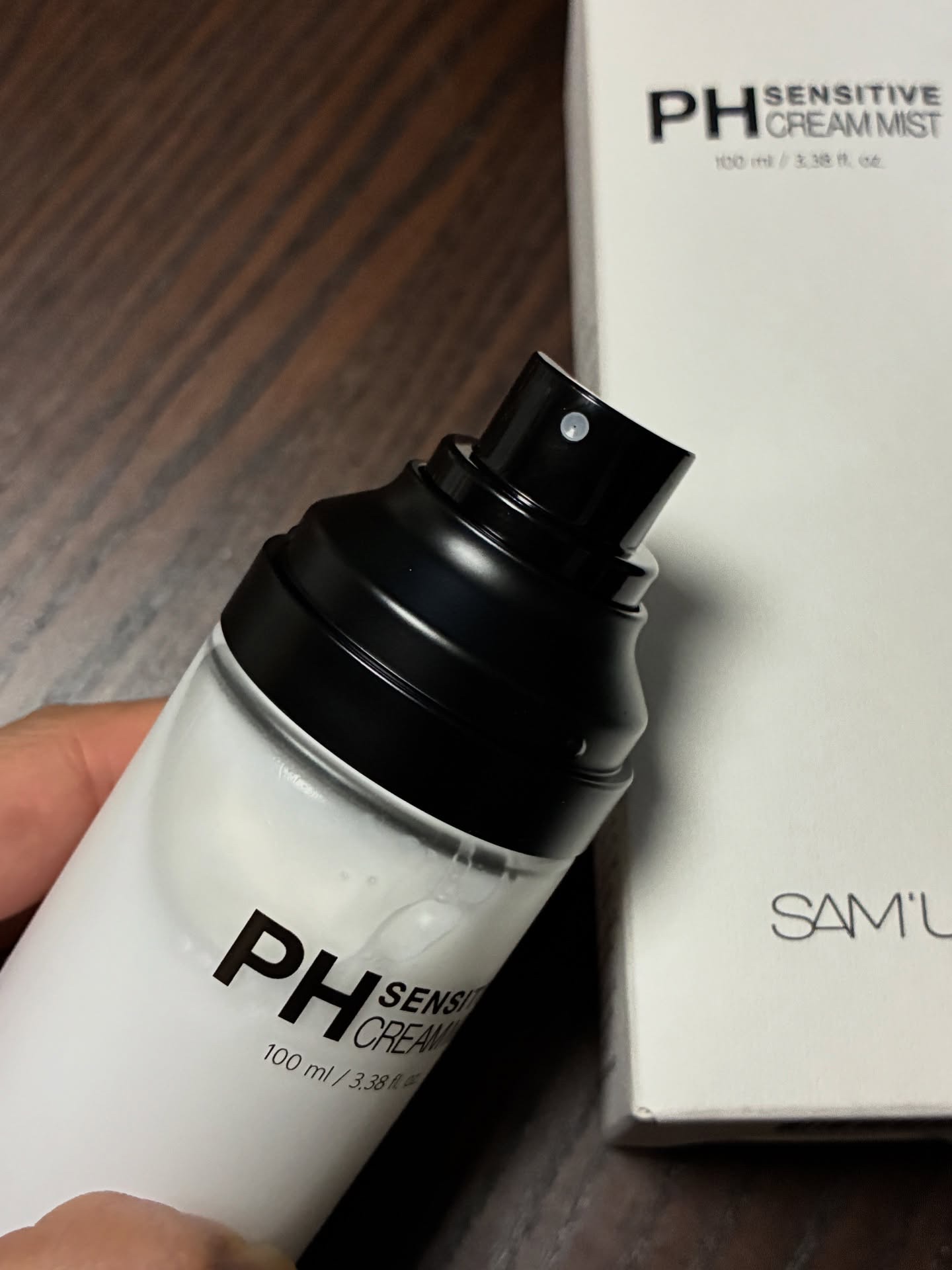 PHセンシティブクリームミスト/SAM'U/ミスト状化粧水を使ったクチコミ（2枚目）