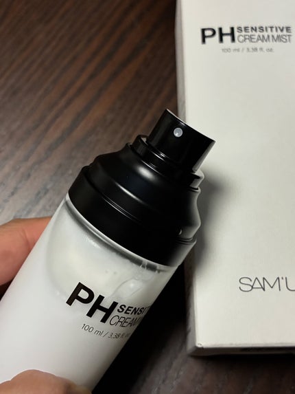 PHセンシティブクリームミスト/SAM'U/ミスト状化粧水を使ったクチコミ(2枚目)