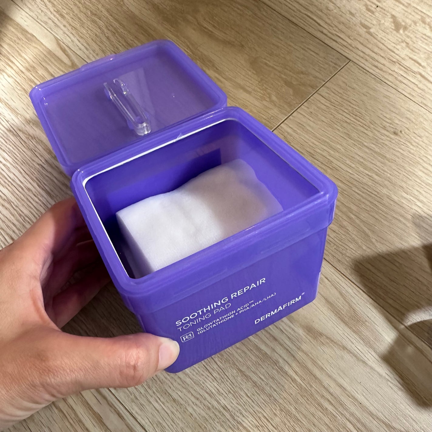 スージングリペア トーニングパッド/ダーマファーム/トナーパッドを使ったクチコミ(3枚目)