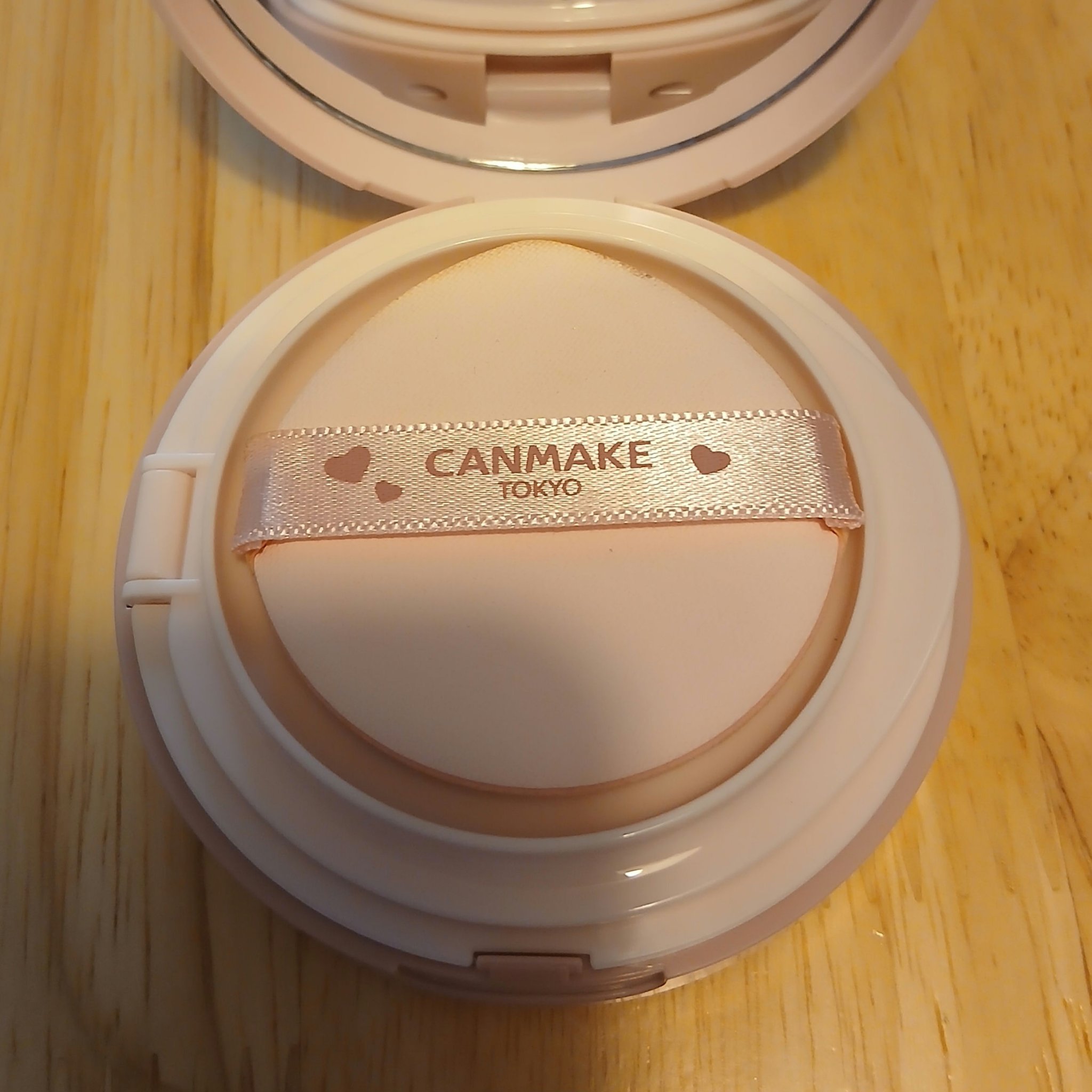 フィットグロウクッション 01 ライト/キャンメイク/クッションファンデーションを使ったクチコミ（2枚目）