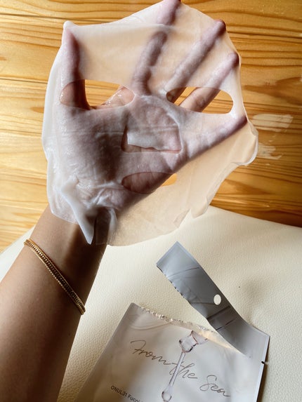 フコイダンカーミング&バランシングマスク/ONUL31/シートマスク・パックを使ったクチコミ(2枚目)