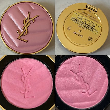 YSL メイクミーブラッシュ パウダー 42 BABYDOLL PINK/YVES SAINT LAURENT BEAUTE/パウダーチークの画像