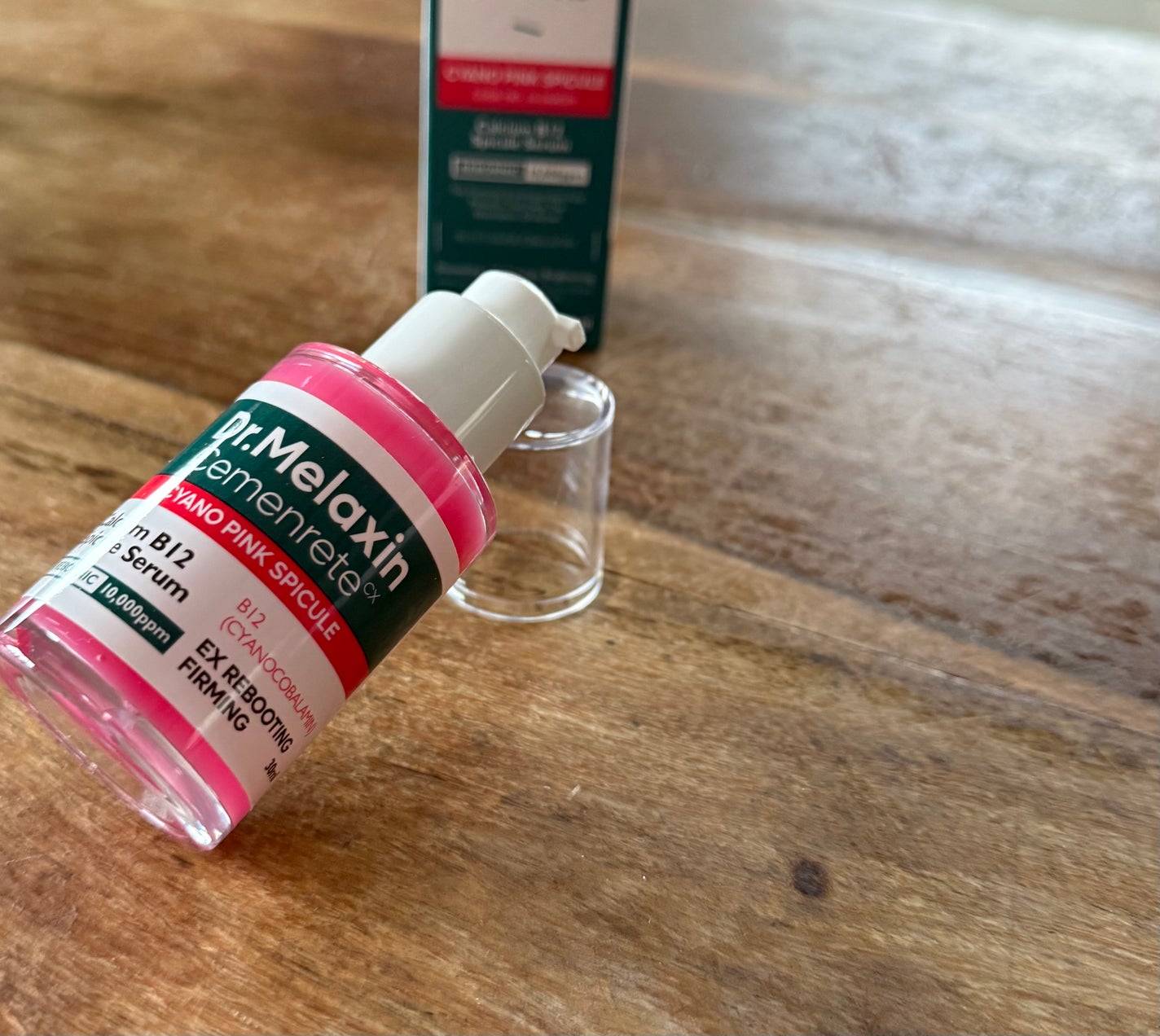 セメンリトシアノ ピンクスピキュールセラム/Dr.Melaxin/美容液を使ったクチコミ(2枚目)