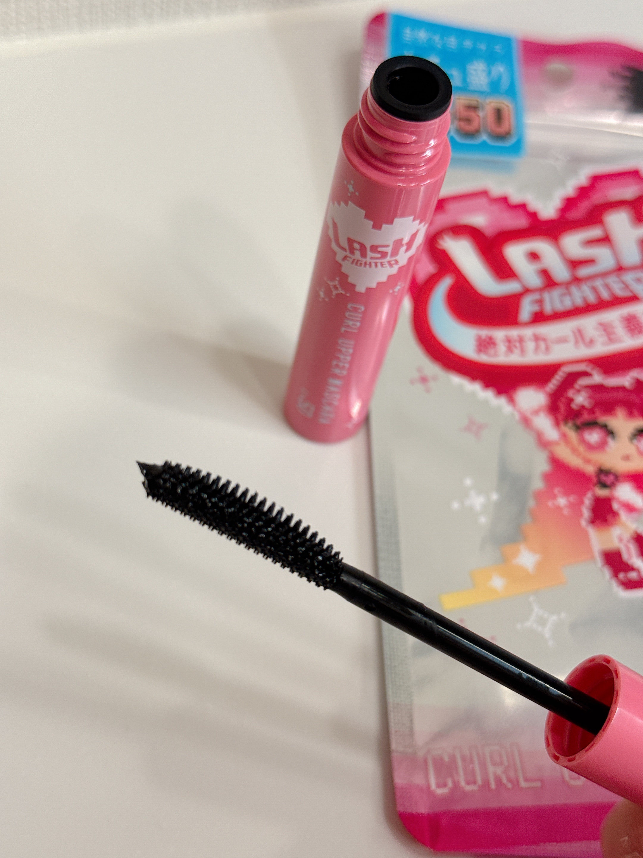 ラッシュファイター　カールアッパーマスカラ　Lv50/ラッシュファイター/マスカラを使ったクチコミ（2枚目）