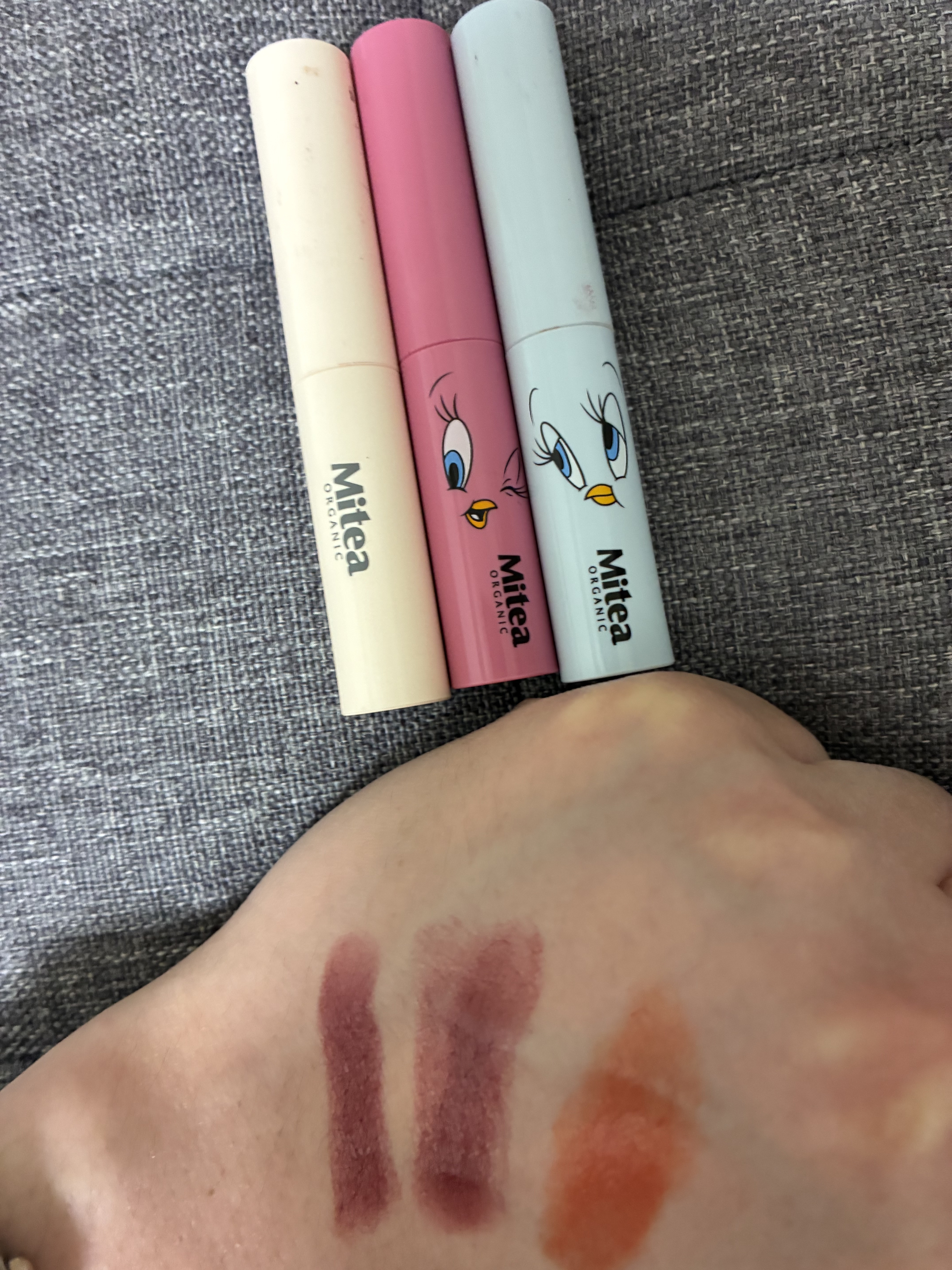 セラムオイルリップスティック /ミティア オーガニック/口紅を使ったクチコミ（2枚目）