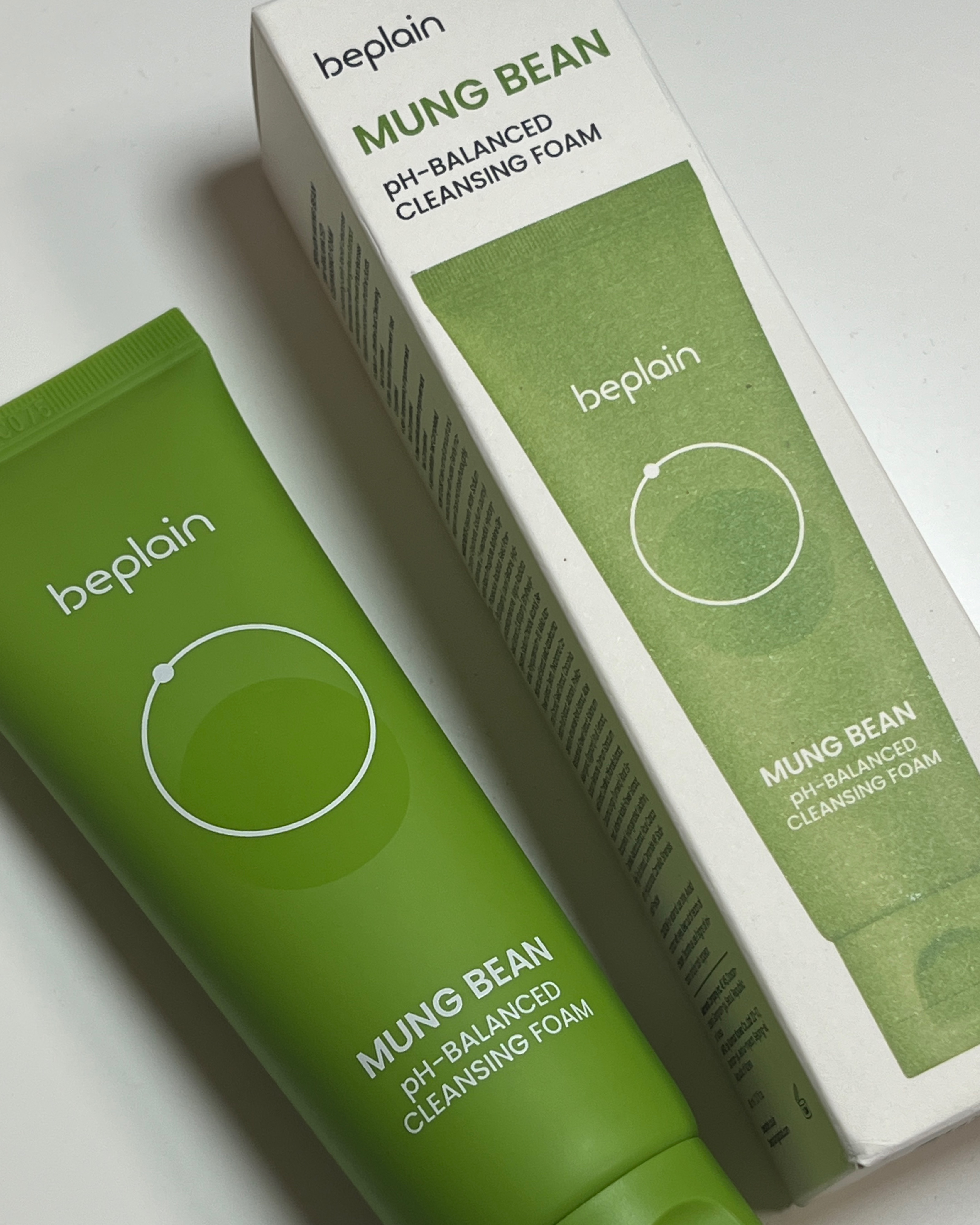 緑豆弱酸性洗顔フォーム/beplain/洗顔フォームを使ったクチコミ（1枚目）